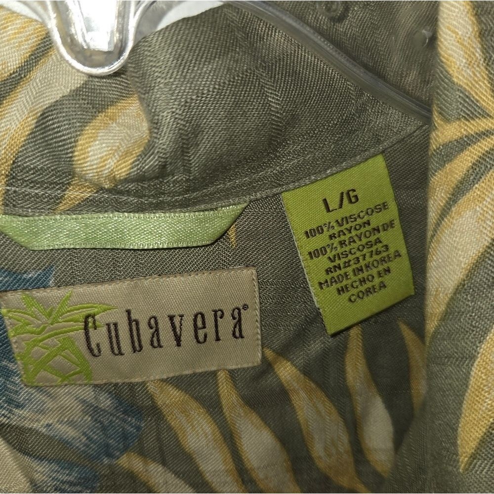 Cubavera Mens Tropical Hawiian Shirt - Picture 6 of 9